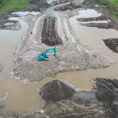Neue Teichlandschaft in Geeste