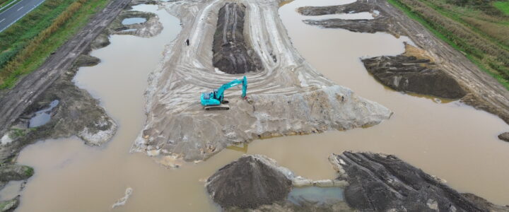 Neue Teichlandschaft in Geeste